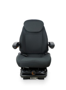 Asiento de Conductor de Autobús o Yate con Suspensión de Cuero PVC YS15, Tipo Ajustable para Uso Deportivo - Product Image 2
