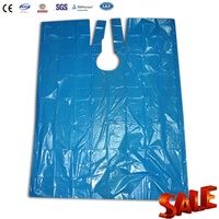 Cape de Salon de coiffure PE, tablier pour Salon de beauté, bavoir, vente d'usine,