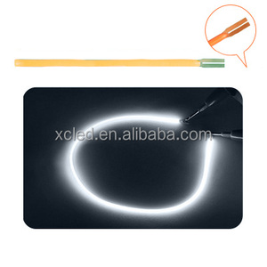 Miễn phí cắt 110mm 300mm DIY <span class=keywords><strong>LED</strong></span> bóng đèn dây tóc với <span class=keywords><strong>12V</strong></span> đầu vào linh hoạt DC 3V đèn phụ kiện màu hồng trắng đỏ Ice-Blue 2700K điốt - Product Image 3