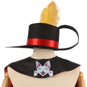 2026 Cat in Boots 2COS Clothing Cape de style héros <span class=keywords><strong>chat</strong></span> et tenue de cosplay loup mortel pour enfants/adultes En stock - Product Image 3