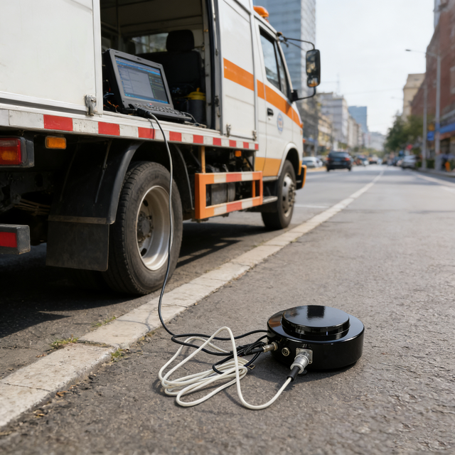 High Accuracy IRI Pavement Profilometer - Responsive Bump Cumulative Meter for Road Completion Acceptance