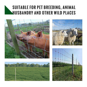 Venta caliente Granja 1,8 m Alto 50m 100M Largo Campo de granja Valla Oveja Granja Ganado Panel Cercado Alambre Ganado Caballo Ciervo Ganado Valla - Product Image 6