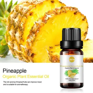 Ananas Etherische Olie 100% Pure Biologische Plant Ananas Olie Voor Aromatherapie Diffuser Massage Slaap Huidverzorging Haar Kaarsen