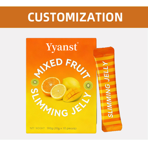 Gelée minceur enzymatique de haute qualité, fabrication en usine, marque privée, gelée diététique, fibres, gelée minceur en bâtonnets - Product Image 4