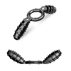 <span class=keywords><strong>Double</strong></span> <span class=keywords><strong>Heads</strong></span> Vibrator Delay Ejaculation Clit Stimulator <span class=keywords><strong>Cock</strong></span> Penis <span class=keywords><strong>Ring</strong></span> Erection Sex Toy für Men Couples - Product Image 3