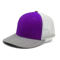 Gorra Trucker de 6 Paneles con Bordado Floral, Unisex, de Alta Calidad, con Cierre a Presión, Personalizable con Logotipo, Modelo XNKY OEM 2026