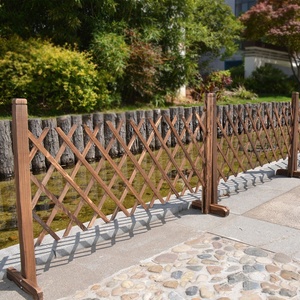 Traliccio in Legno Dipinto per Decorazione <span class=keywords><strong>Giardino</strong></span>, Facile Installazione, Recinzione a Traliccio per Cancelli - Product Image 2