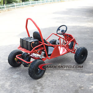 Approuvé CE Buggy Mini Karting Voiture Karts Aosom 24v 7.5 Mph Électrique Go Kart Avec Siège Réglable - Product Image 4