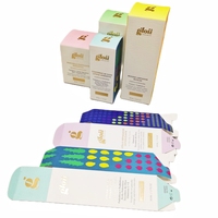 Boîte d'emballage personnalisée pour huiles essentielles, flacon de parfum, rouge à lèvres, coffrets cadeaux, boîte en papier de luxe pour cosmétiques et soins de la peau, nouveau design