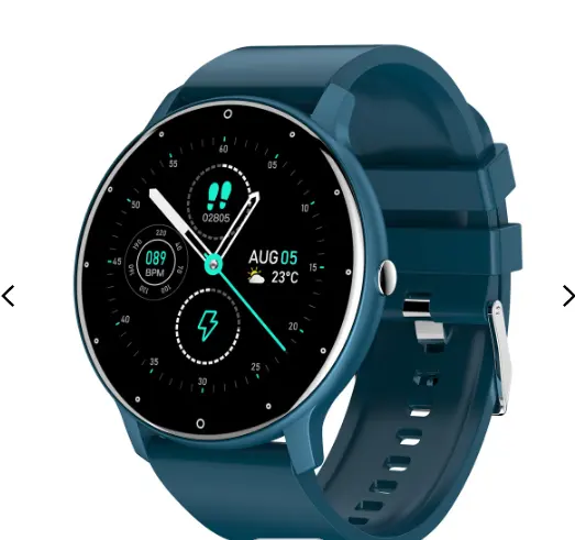 ZL02 Watch Call Android Waterproof IP67 Heart Rate Reloj Watch Blood Pressure Oxygen Women ZL02 health watch api sdk