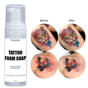 OEM yeni dövme Aftercare köpük organik vücut Piercing krem/jel nazik temizlik ve parlatıcı köpük tozu - Product Image 5