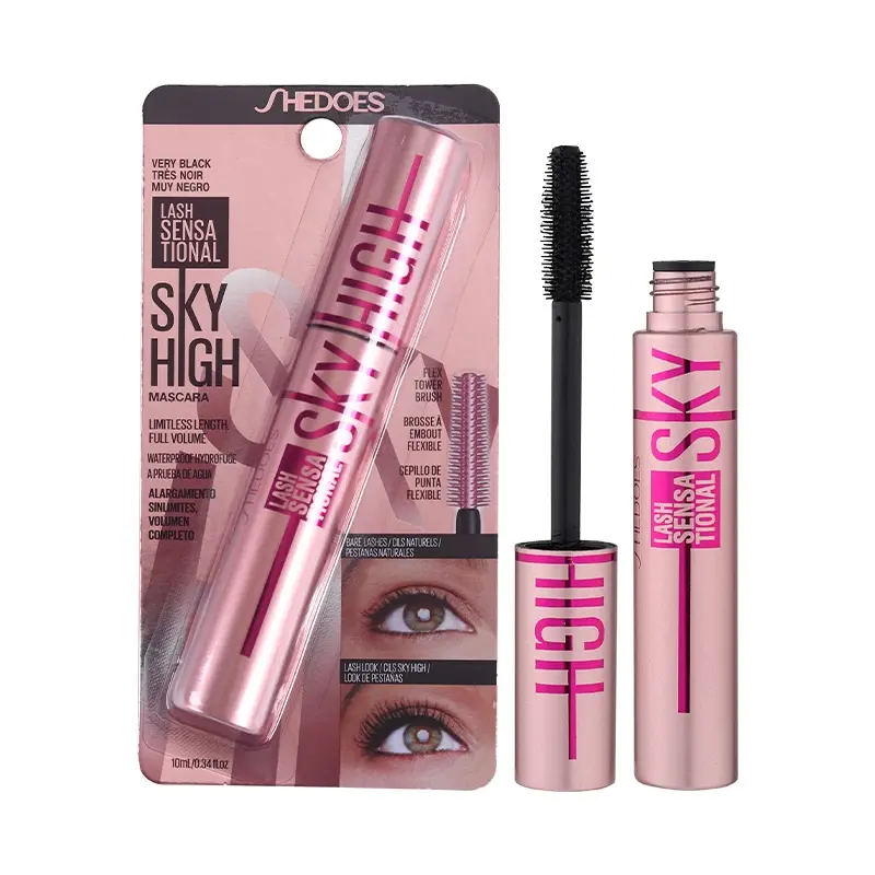 New Arrival Custom Logo Clear Eye mascara Gel Waterproof Sweatproof 4D curling long lasting Mascara