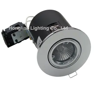 GU10 경사 MR16 불 정격 Downlight Cut-out86mm 7W 최대 Led 전구 할로겐 전구 IP65 알루미늄 주거 1-2light 100-240V 30000