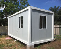 IBeehive Bâtiment en acier Conteneur préfabriqué à structure plate avec toit en pente Design moderne Durée de vie de 20 ans Utilisation hôtelière
