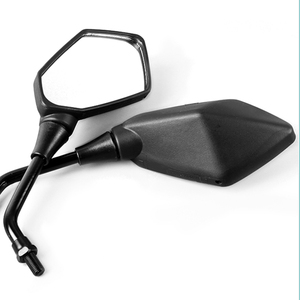 กระจกมองหลังจักรยานแบบปรับได้ ป้องกันการสั่นสะเทือน กระจกนูน หมุนได้ <span class=keywords><strong>360</strong></span> องศา สำหรับมอเตอร์ไซค์ - Product Image 3