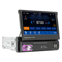 Radio Universal de un Solo DIN con Pantalla Táctil, Reproductor MP5 para Auto con Carga Rápida, Carplay, Android Auto, Reproductor de DVD Estéreo para Auto