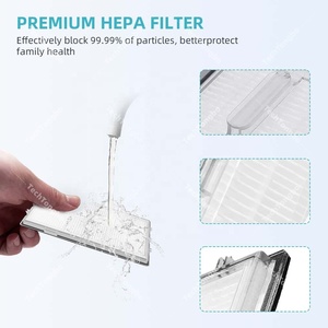 Filtre Hepa lavable et réutilisable adapté aux accessoires d'aspirateur robotique <span class=keywords><strong>Xiaomi</strong></span> <span class=keywords><strong>Roborock</strong></span> <span class=keywords><strong>S7</strong></span> T7S S8 + S8 <span class=keywords><strong>Pro</strong></span> <span class=keywords><strong>Ultra</strong></span> <span class=keywords><strong>S7</strong></span> Plus - Product Image 2