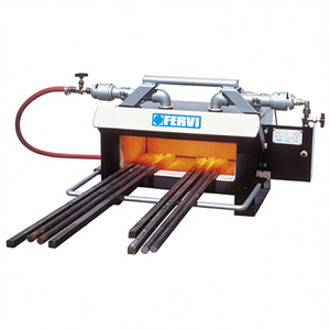 Four de forgeage Fervi, unité de chauffage au gaz industrielle, équipement de chauffage pour barres métalliques - Product Image 2