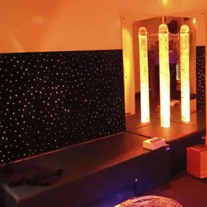 Karpet Kromoterapi Serat Optik Berubah Warna Karpet Bintang Dinding Serat Optik LED Menenangkan