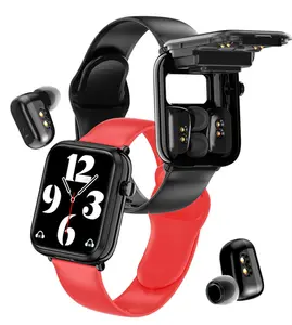 X8 Smartwatch TWS Bluetooth Earphone 2-in-1 1.83-inch Flip Over Sports Step Watch
