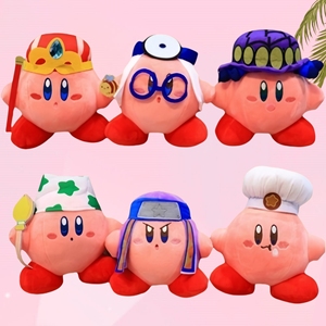 Peluches Kawaii de <span class=keywords><strong>Kirby</strong></span> de 8 Pulgadas (<span class=keywords><strong>20</strong></span> cm) al por Mayor, Muñecos para Máquinas de Garras, Regalos Promocionales, Juguetes de Peluche de Personajes de Anime y Dibujos Animados para Niños - Product Image 1