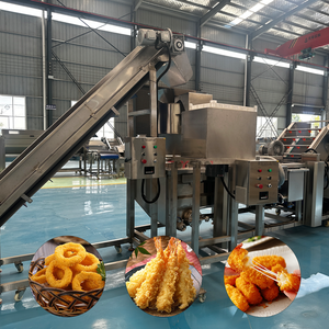 Custom Food Frying Production Line Customized by Manufacturer Complete Continuous Frying Line Equipment for Food Plants - Product Image 1