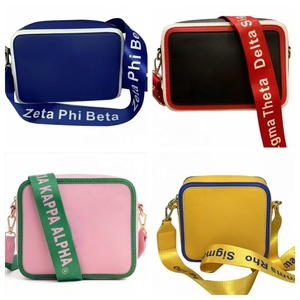 <span class=keywords><strong>Borsa</strong></span> a Tracolla Larga di Lusso Personalizzabile con Lettere Greche AKA Delta Zeta SGR, <span class=keywords><strong>Borsa</strong></span> Semplice e Casual alla <span class=keywords><strong>Moda</strong></span> - Product Image 1