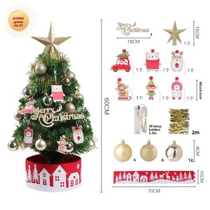 Adorno Navideño, 60 Adornos para Árbol de Navidad, Decoración DIY para Escritorio, Regalo, Decoración Colgante de Madera, Bola Navideña, Decoración para Crear Ambiente - Product Image 6