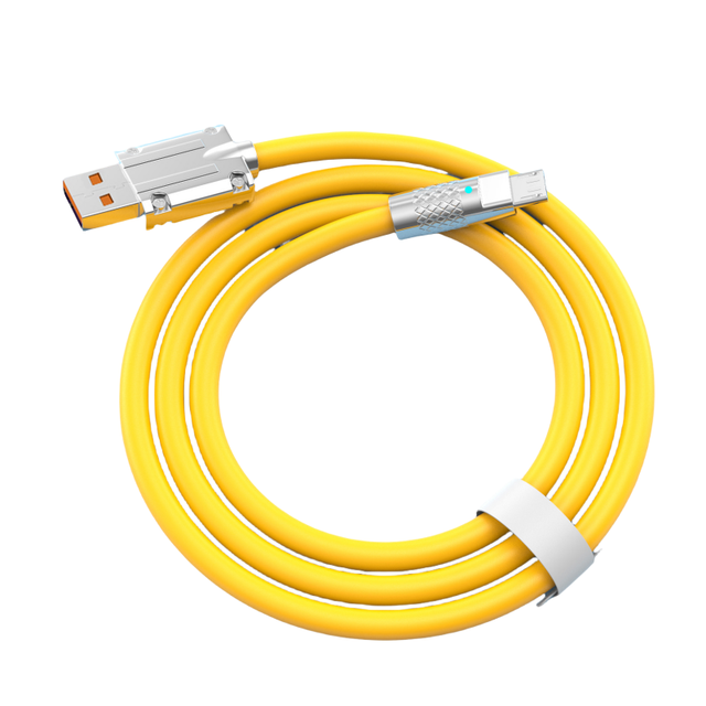 New Type a to Type C Data Cable Zinc Alloy Port TPE Material USB Cable Best Selling Type C Fast Cable, Factory Direct Sale