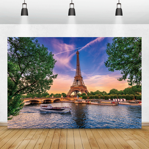 Célèbre monument <span class=keywords><strong>Paris</strong></span> tour Eiffel fleurs bébé anniversaire photographie décors <span class=keywords><strong>Photo</strong></span> arrière-plans Photocall <span class=keywords><strong>Photo</strong></span> Studio - Product Image 3