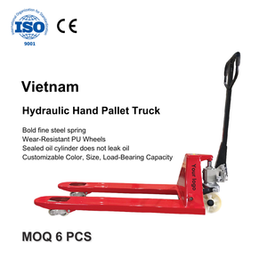 Transpallet hidráulico de productos personalizados de fábrica de Vietnam, carretilla elevadora de mano baja de 2,5 toneladas, transpaleta manual para trabajos de construcción - Product Image 1