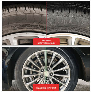 4X Spray lucidante per pneumatici a lunga durata con rivestimento per pneumatici dall'aspetto bagnato protettrice rapida asciugatura per <span class=keywords><strong>auto</strong></span> pulitore per lucidante - Product Image 3