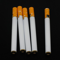 Briquet à gaz miniature portable créatif en gros, ultra-fin, rechargeable, en forme de cigarette pour cigarettes