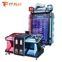 Machine de jeu d'arcade de tir à deux joueurs, à monnayeur, écran 65 pouces, en métal et plastique, pour centre de jeux intérieur, version anglaise