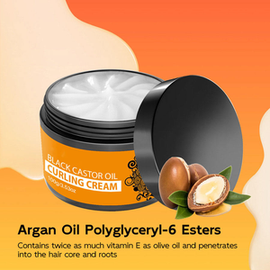 Crème Coiffante Bouclante Élastique <span class=keywords><strong>pour</strong></span> <span class=keywords><strong>Cheveux</strong></span> Frisés – Protection et Hydratation <span class=keywords><strong>pour</strong></span> des Boucles Douces et Non Définies - Product Image 2