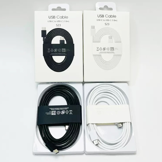 1.8m Original Factory 5a Pd Usb-c Fast Charging Phone Cable Ep-dx510 Usb C Cord Type C Wire for Samsung Galaxy S24 S25 S26