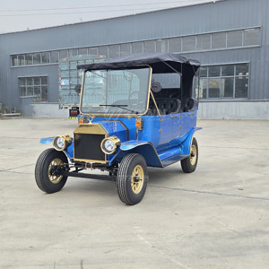 Bus de tourisme de luxe rétro de style européen, électrique, vintage, certifié CE, idéal pour les centres de villégiature et les mariages - Product Image 1