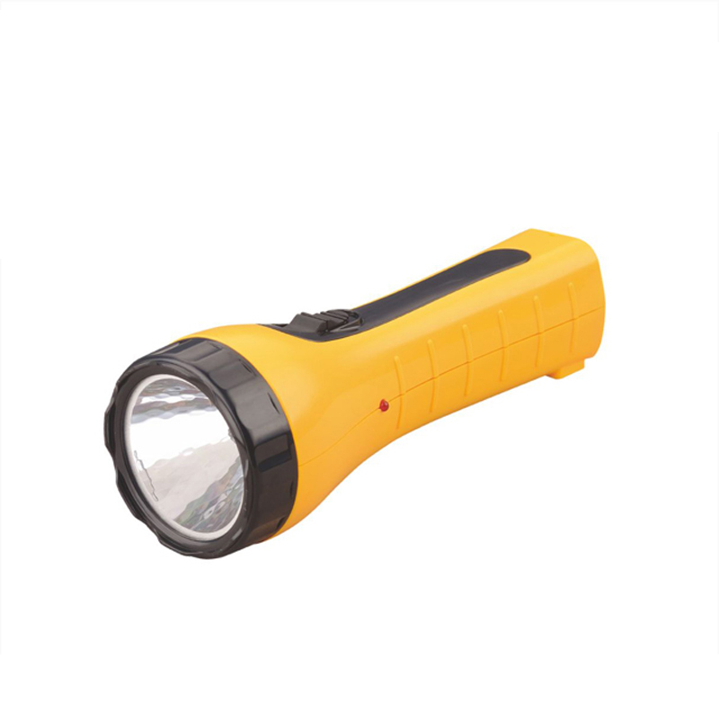 0.5w high power rechargeable big plastic led torch flashlight hot sale high quality led torch