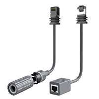 Adaptateur de câble Ethernet de haute qualité Starlink Gen 3 V4 0,3 m Connecteur RJ45 Adaptateur Ethernet pour accessoires de jeu Starlink Gen 3