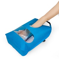 Sac de lavage et de rangement portable à fermeture roulante pour produits d'extérieur, avec compartiments séparés pour eau propre et eau usée