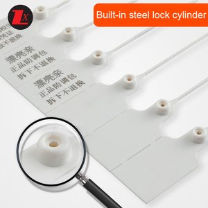 <strong>Custom</strong> Plastic <strong>Security</strong> Clothing Tags Seal Garment <strong>Labels</strong> - Product Image 3