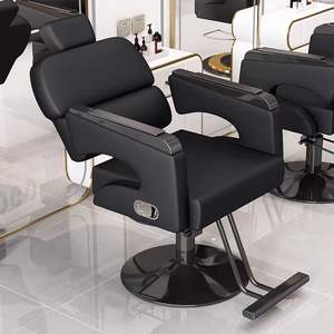 Sillón de Peluquería Plegable Exclusivo, Sillón de Peluquería Giratorio y Elevable, Sillón de Peluquería - Product Image 4