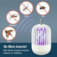 JZ OEM Lampe anti-mouche étanche extérieure Bug Zapper Ménage Tueur d'insectes Lutte antiparasitaire Lampe anti-moustique Source électrique Solide