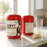 Complément alimentaire pour la prise de masse musculaire OEM pour adultes, gain de poids sain, poudre de protéines