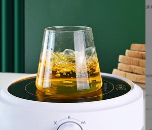 Nouveaux verres à boire élégants et transparents 2022 pour jus, bière, whisky style japonais, verre à shot triangulaire Mont Fuji - Product Image 3
