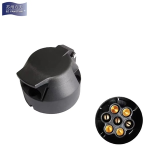 Vente <span class=keywords><strong>de</strong></span> haute qualité à bon <span class=keywords><strong>prix</strong></span> ISO 3732 FT-001F fiche et prise <span class=keywords><strong>de</strong></span> <span class=keywords><strong>remorque</strong></span> à 7 pôles rallonge en spirale à 7 broches - Product Image 3