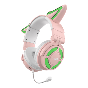 Tarjeta de sonido de transmisión en vivo Compatible con auriculares para juegos de Anime, auriculares intrauditivos para juegos, auriculares intrauditivos de baja latencia y función ENC - Product Image 5