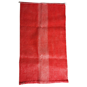 Sac en filet léger en plastique PP Leno avec cordon de serrage pour légumes, fruits, oignons et pommes de terre, 25kg, 30kg, 50kg - Product Image 1