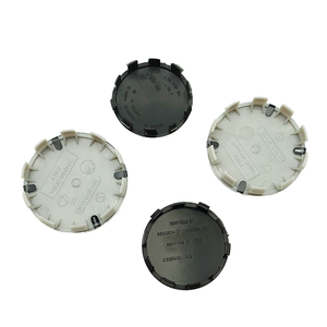 Enjoliveurs de roue personnalisables B66470211 3\" 75mm Noir Argent Rouge Bleu Enjoliveurs de centre de roue pour <span class=keywords><strong>Mercedes</strong></span> - Product Image 4