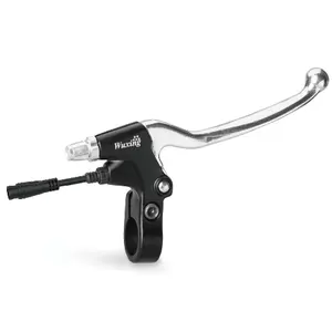 Electric bicycle conversion black+silver Wuxing 47PDD+BS63 brake system bike brake levers